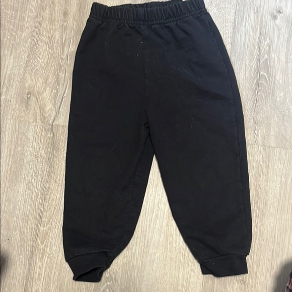 Kids Black Jogger Pants - Picture 1 of 1